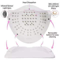 Lámpara LED Para Uñas de 380W en internet