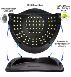 Imagen de Lámpara LED Para Uñas de 380W