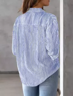 Camisa de Manga Larga Estampado