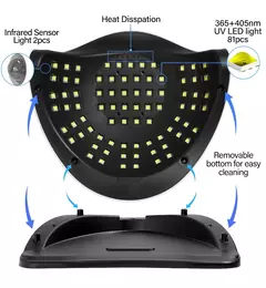 Lámpara LED Para Uñas de 380W en internet