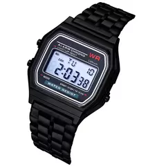 Reloj de pulsera de acero inoxidable digital. en internet