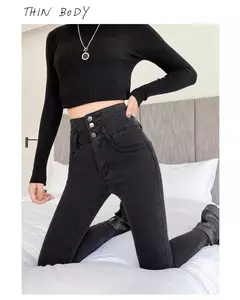 Pantalones de cintura alta para mujer. - comprar en línea