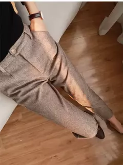 Pantalones de Tubo Lana Mujer - TOKO Directo a tu Puerta