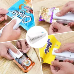 Mini sellador de Bolsas 2 en 1, Portátil Pecargable. - TOKO Directo a tu Puerta