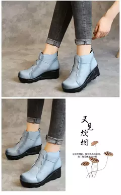 Botines de Cuero Genuino