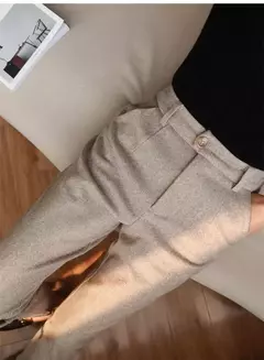 Pantalones de Tubo Lana Mujer en internet