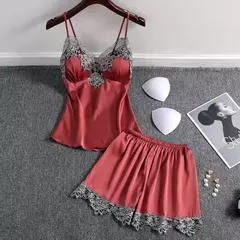 Pijama de Satén con Tirantes - comprar en línea