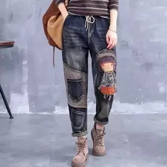 Imagen de Pantalones Retro bordados