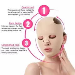 Mascarilla facial 3D Adelgazante Antiarrugas. - comprar en línea