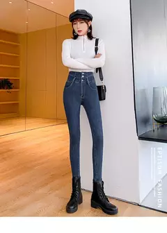 Pantalones de cintura alta para mujer. en internet