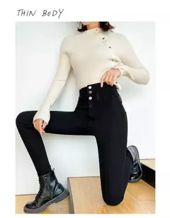 Pantalones de cintura alta para mujer. en internet