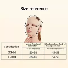 Mascarilla facial 3D Adelgazante Antiarrugas. en internet