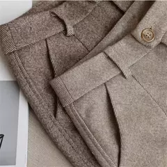 Pantalones de Tubo Lana Mujer - comprar en línea