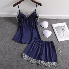 Pijama de Satén con Tirantes - comprar en línea