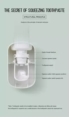 Dispensador Automático de Pasta de Dientes - comprar en línea