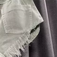 Shorts Cortos Rasgados con Borlas - TOKO Directo a tu Puerta