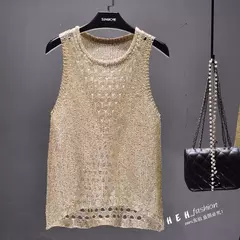 Chaleco de Lentejuelas Brillantes