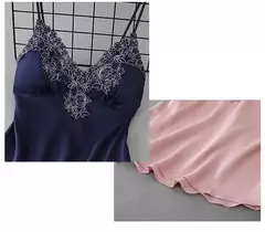 Imagen de Conjunto de Pijama de Satén Suave