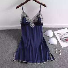 Pijama de Satén con Tirantes