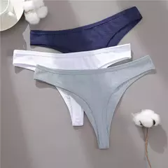 Tanga de Algodón Básica - comprar en línea