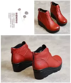 Botines de Cuero Genuino - tienda en línea