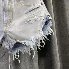 Shorts Cortos Agujerados - comprar en línea