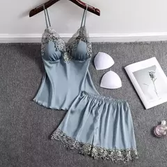 Pijama de Satén con Tirantes en internet
