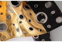 Imagen de Chaqueta corta de Piel Sintética Remache Dorados