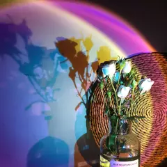 Lámpara de proyección de atardecer Inteligente.