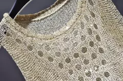 Chaleco de Lentejuelas Brillantes - comprar en línea