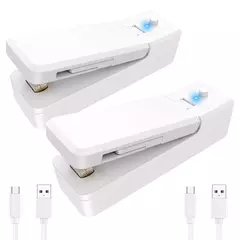 Mini sellador de Bolsas 2 en 1, Portátil Pecargable. - comprar en línea
