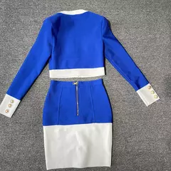 Vestido Falda Conjunto de Dos Piezas