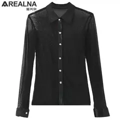 Blusa de Malla Transparencia - TOKO Directo a tu Puerta