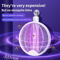 Matamoscas eléctricas plegables