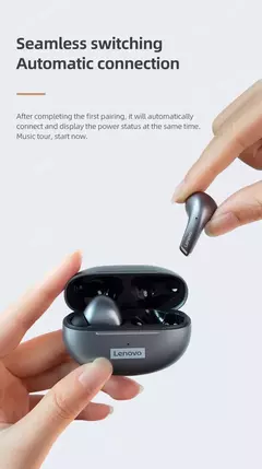 Imagen de Original Lenovo LP5 auricular inalámbrico Bluetooth carga rápida anti agua.