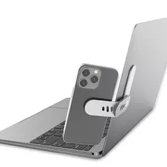 Soporte Clip de teléfono para computadora portátil.