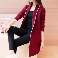 Chaqueta Cálida de Longitud Larga - TOKO Directo a tu Puerta