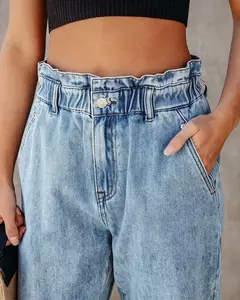 Pantalones Harem en Azul Clásico