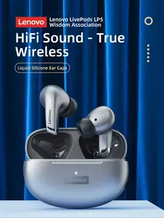 Original Lenovo LP5 auricular inalámbrico Bluetooth carga rápida anti agua. - tienda en línea