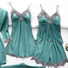 Conjunto de Pijama de Satén - comprar en línea
