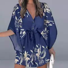 Vestido corto con estampado Floral para mujer - comprar en línea