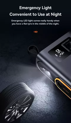 Inflador de neumáticos portátil para coche, compresor de aire de 250W - comprar en línea