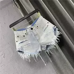 Shorts Cortos Agujerados