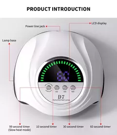Secador de uñas LED, lámpara UV. - comprar en línea