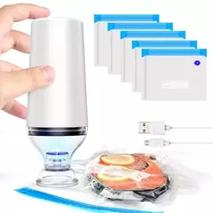 Bolsas de Almacenamiento de Alimentos al Vacío Reutilizables - TOKO Directo a tu Puerta