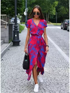 Vestidos largos con estampado Floral para mujer en internet