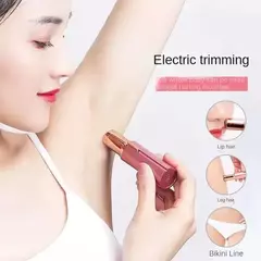 Depiladora Eléctrica Portátil con Forma de Lápiz Labial.