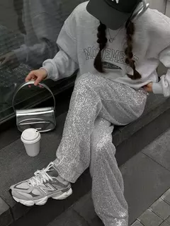 Pantalones de Lentejuelas Brillantes - TOKO Directo a tu Puerta