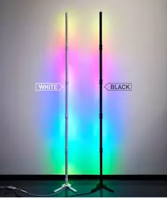 Lámpara de pie LED RGBIC de 180CM, luz de esquina moderna - tienda en línea
