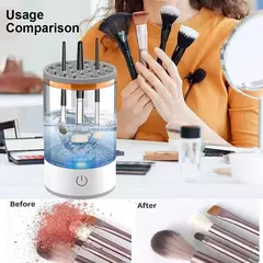 Imagen de Limpiador de Brochas de Maquillaje Eléctrico.